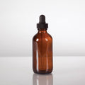 Amber Glass Bottles with Glass Droppers, 120ml, 50 per Package N3156