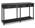 Black Sofa/Console Table D3268