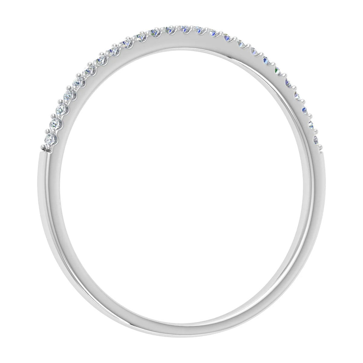 0.08 Carat Diamond Stackable Ring in 925 Sterling Silver T556045