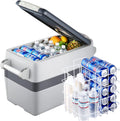 Portable 12V Compressor Refrigerator Freezer, Dual Zone, 43 Quarts L725120
