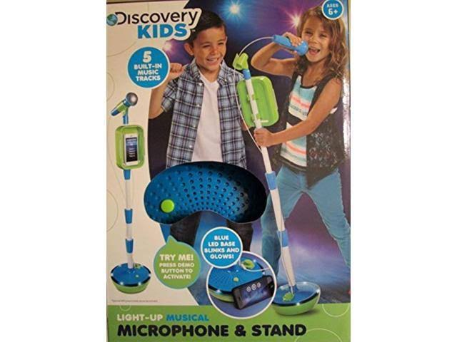 Light-Up Musical Microphone u0026 Stand R40895