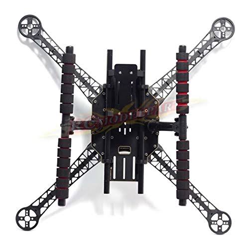 Quadcopter Fuselage Frame Kit PCB Version with Carbon Fiber Landing Gear Skid U498292
