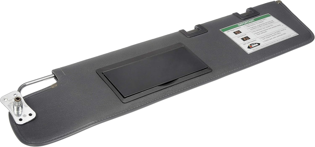 Gray Driver Side Sun Visor U764