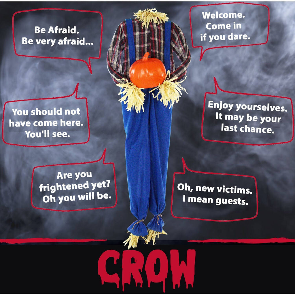 Life-Size Animatronic Scarecrow X691685