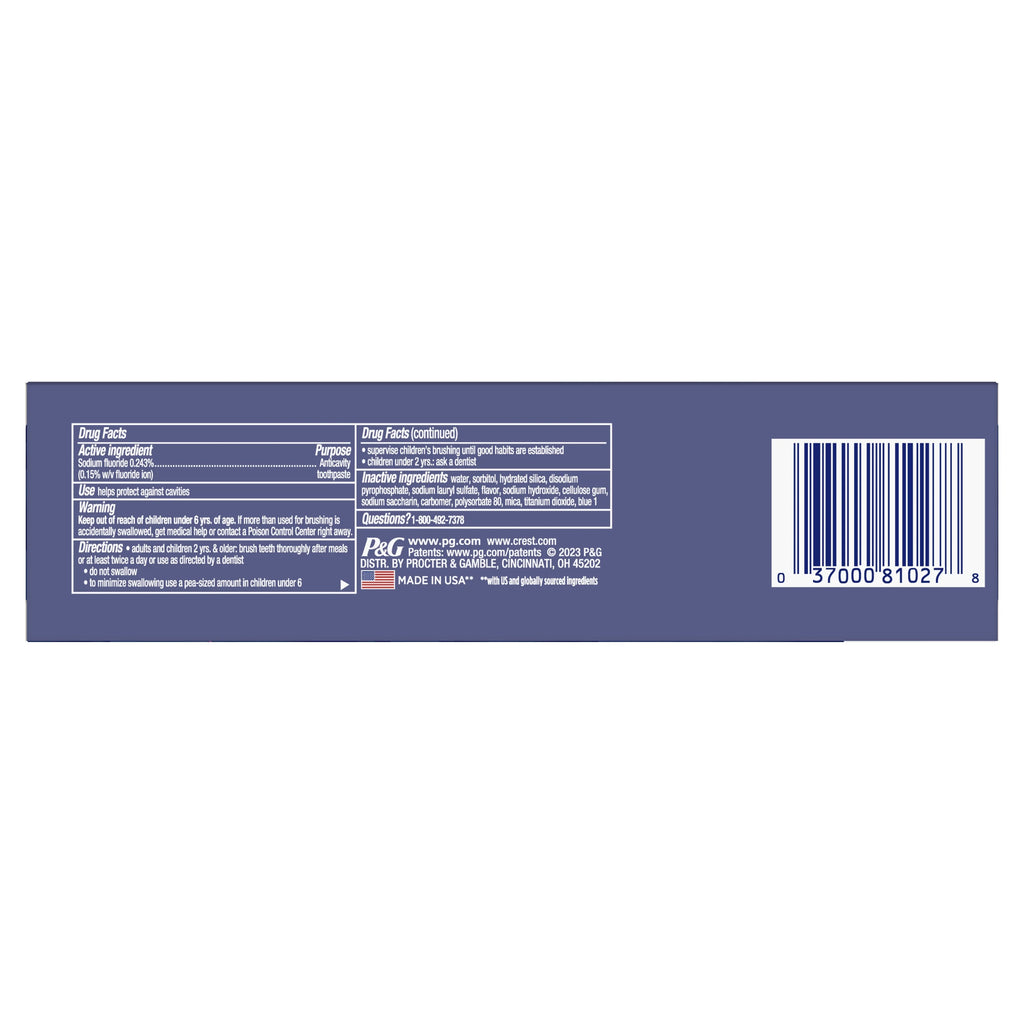 3.8 oz Teeth Whitening Toothpaste S250233