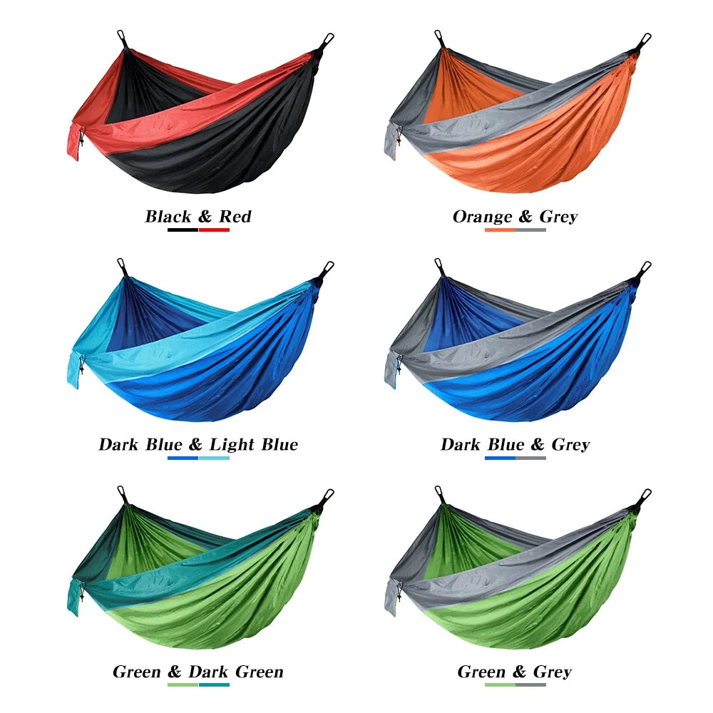 Double Camping Hammock for 2 Persons Portable J877051