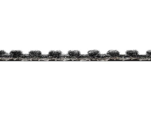 Charcoal Black 4' x 25' Skid-Resistant Carpet Runner Z675