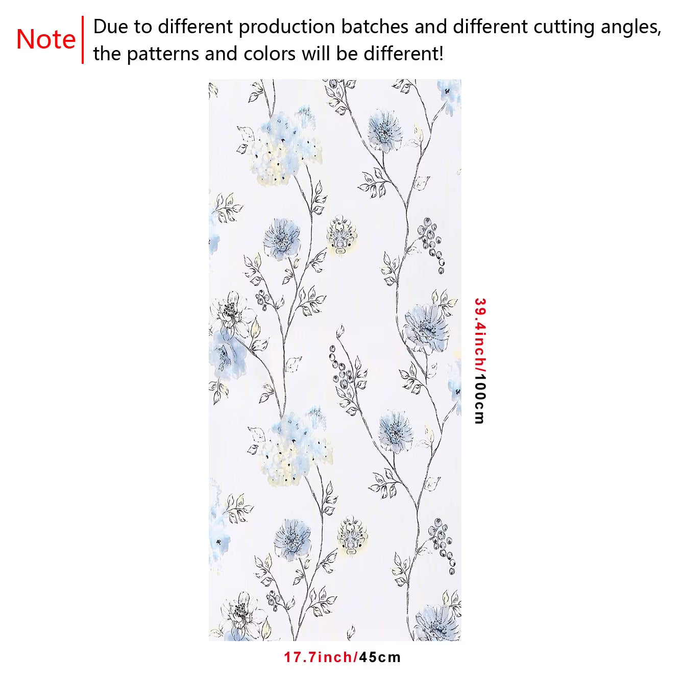 Green Plant Retro Leaf Flower Waterproof Peel And Stick Wallpaper Q19166