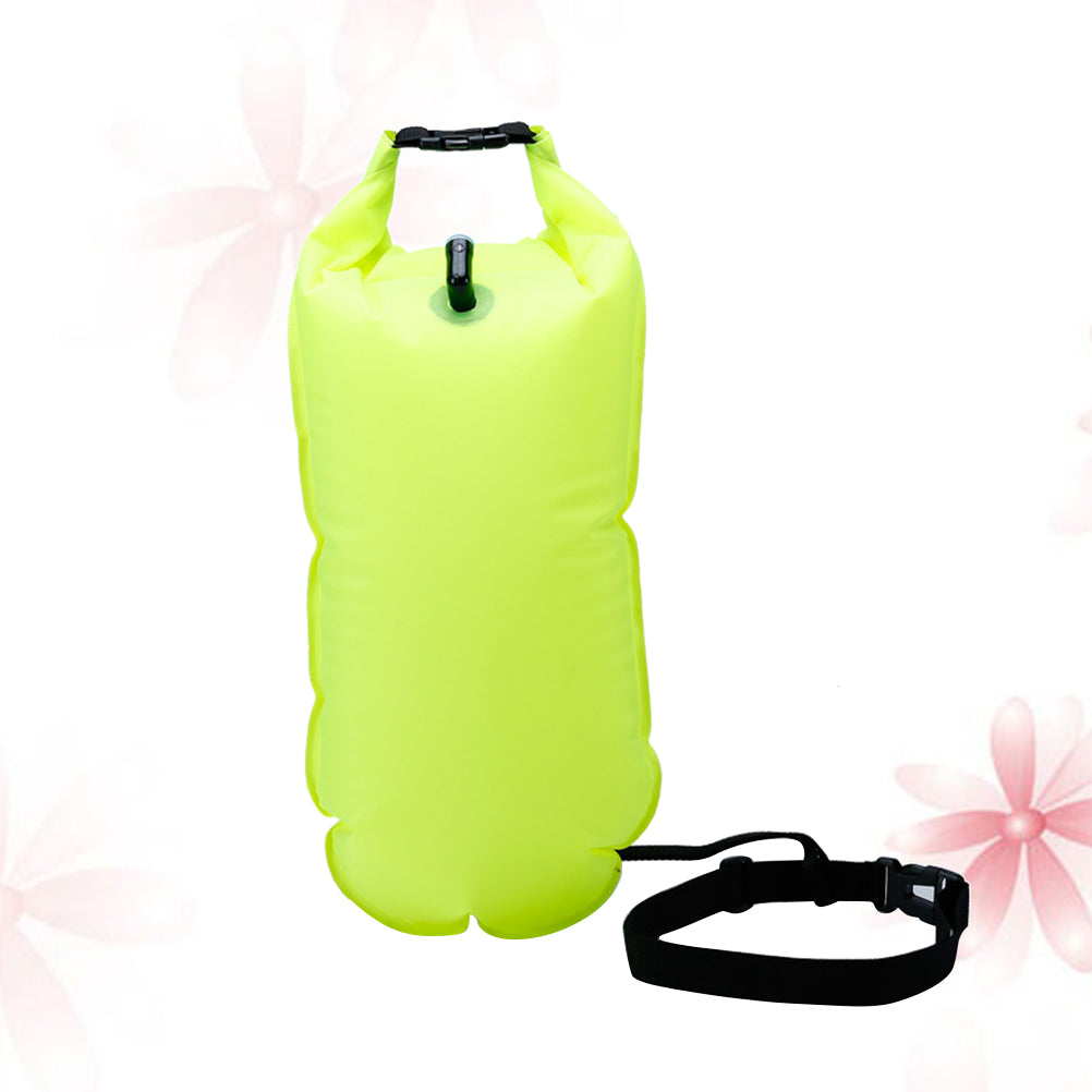 Yellow Ultralight Open Water Swim Safety Float Bag P7371