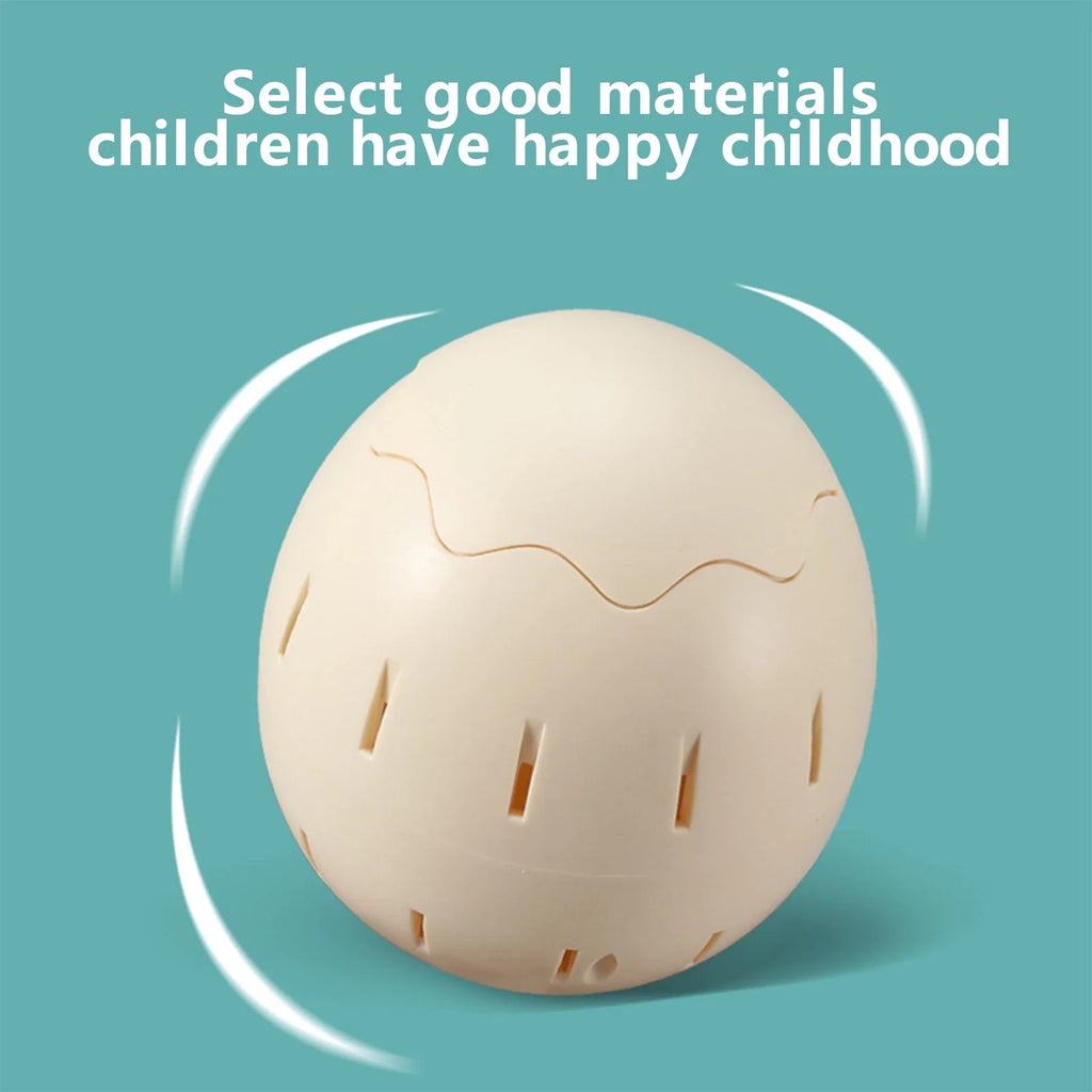 Brown Tricky Chick Eggs Game Bucket Kiddie Toy L4050