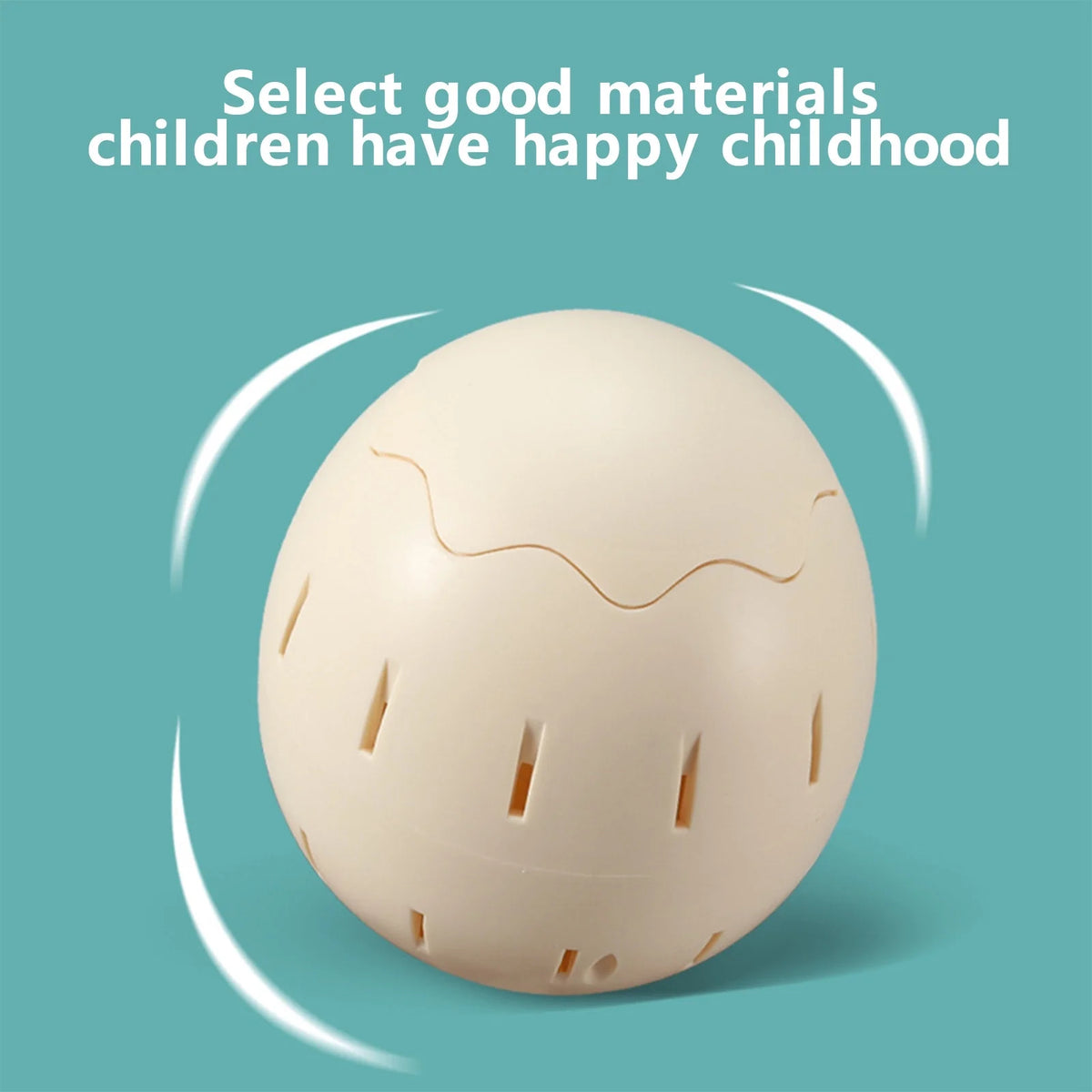 Brown Tricky Chick Eggs Game Bucket Kiddie Toy L4050