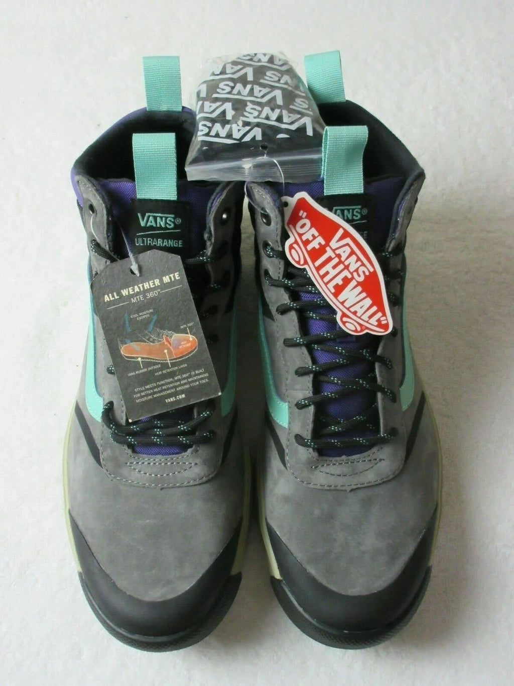 Pewter Eucalyptus Hi Top Shoes V164