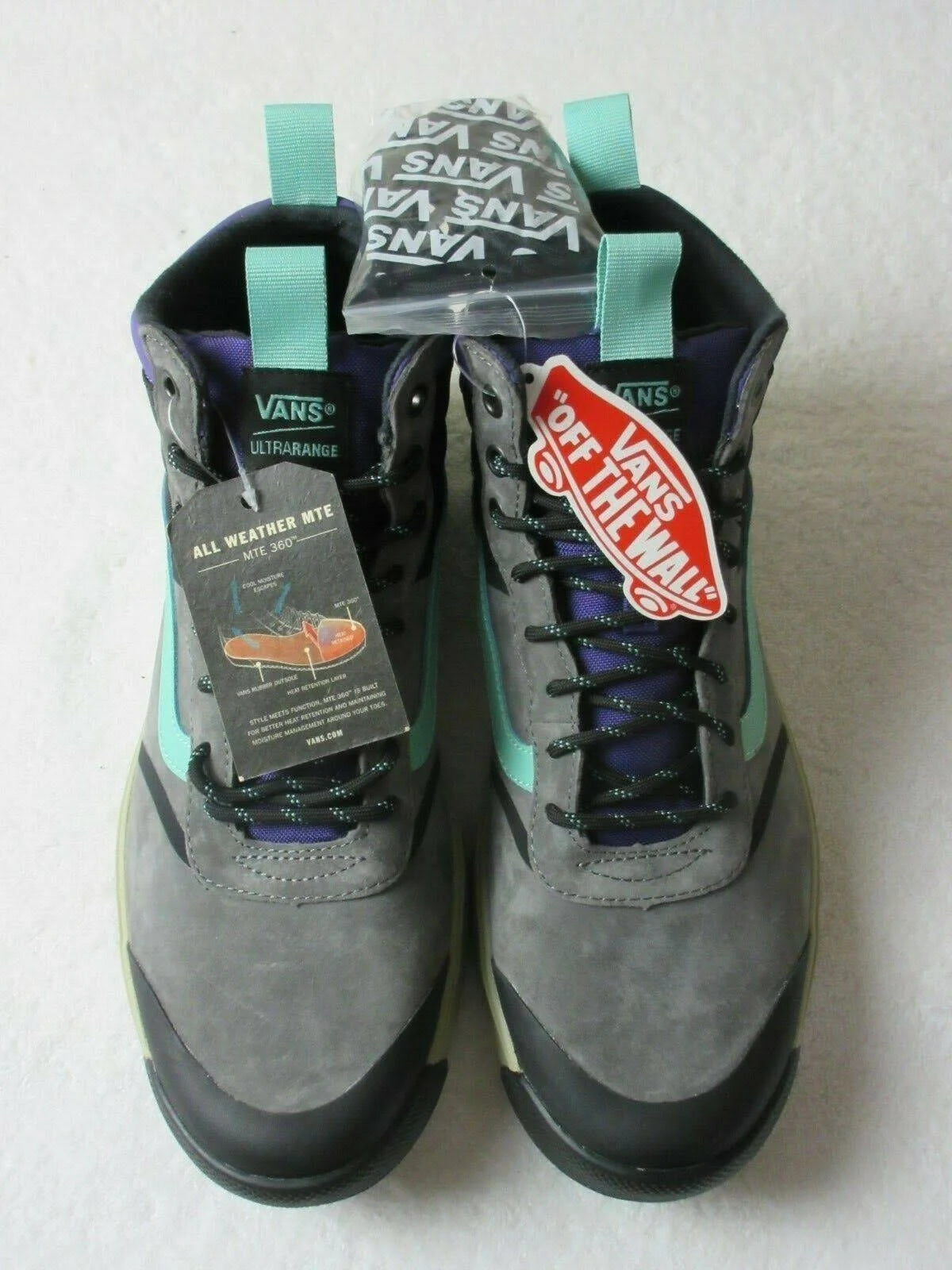 Pewter Eucalyptus Hi Top Shoes V164
